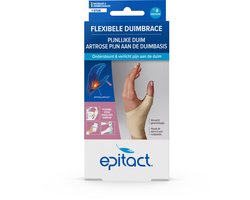 Epitact Duimorthese Dag Rechts Maat M – Duimbrace bij Duimartrose en Rhizartrose – Flexibele Ondersteuning – Wasbaar - 1 Stuk