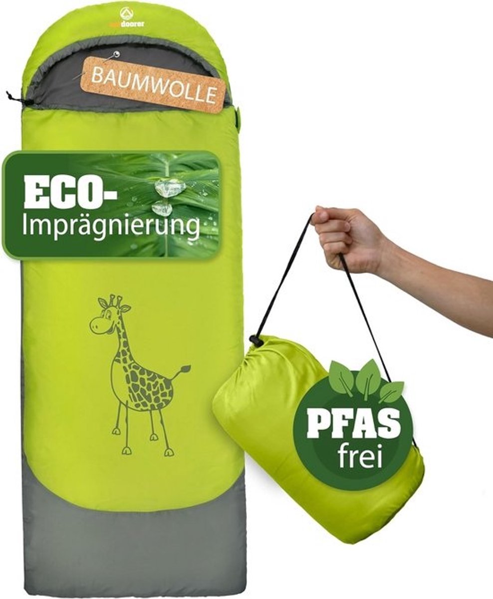 Kinderslaapzak voor Kinderen - Comfortabele Dekenslaapzak met Katoen Gevoerd