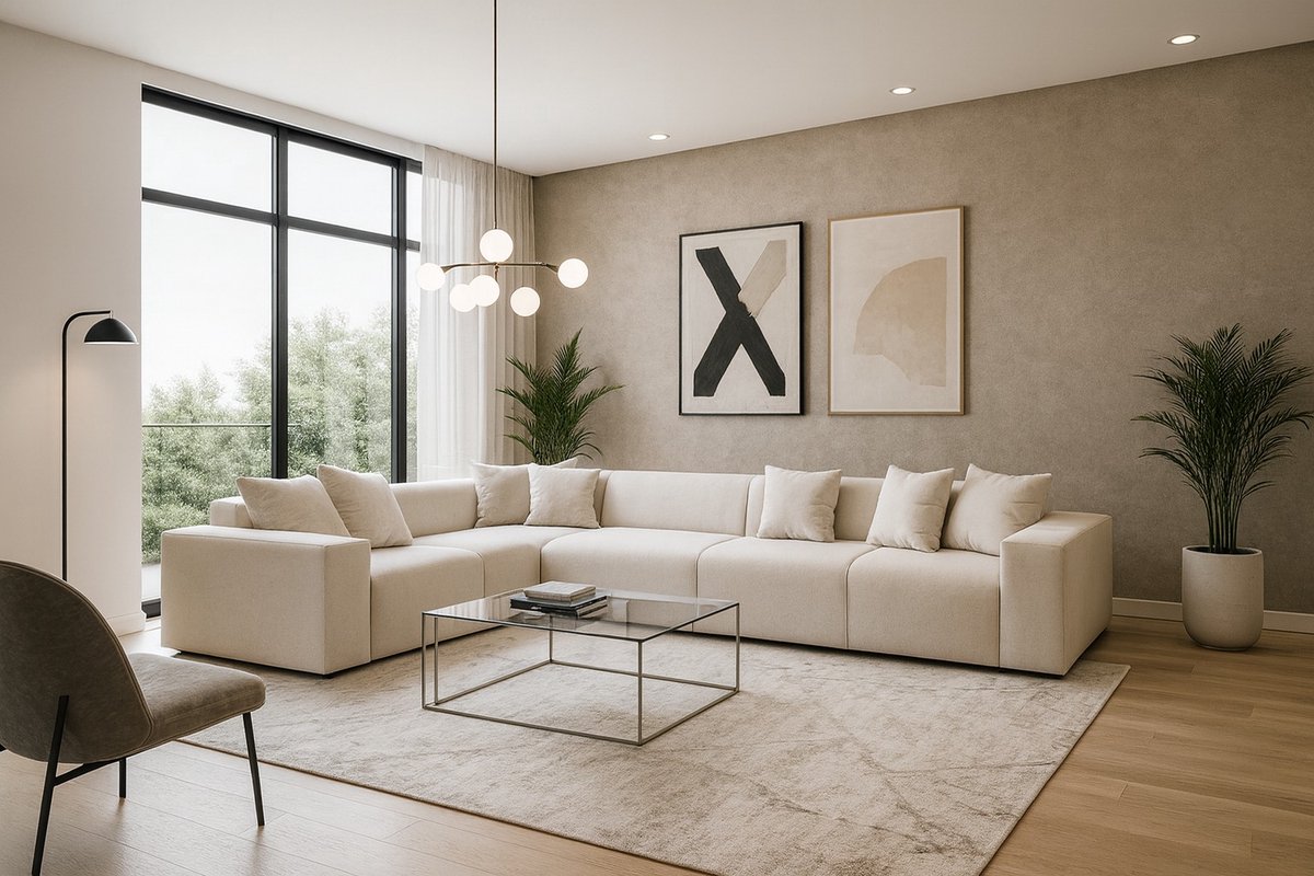 Sienna Lounge – Koningstijl – Luxe Loungebank – Moderne Design Bank – Comfortabele Bank voor Woonkamer