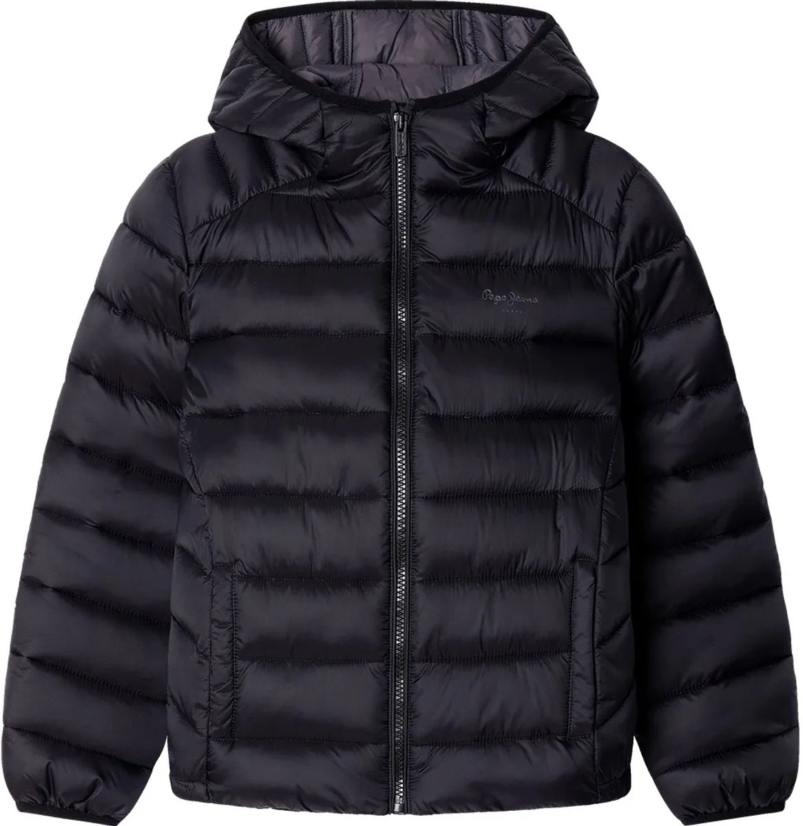 Pepe Jeans Edward Gewatteerde Jas Zwart 12 Years Jongen