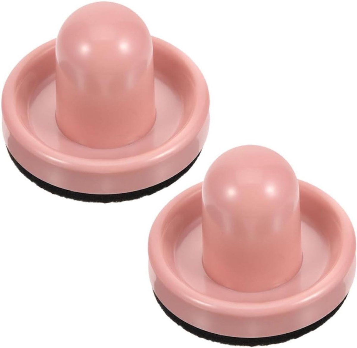 Airhockey Accessoires - Pucks en Paddles - Tafelspel Plezier - Duurzaam ABS Materiaal - 7.6 x 7.6 x 5.5 cm