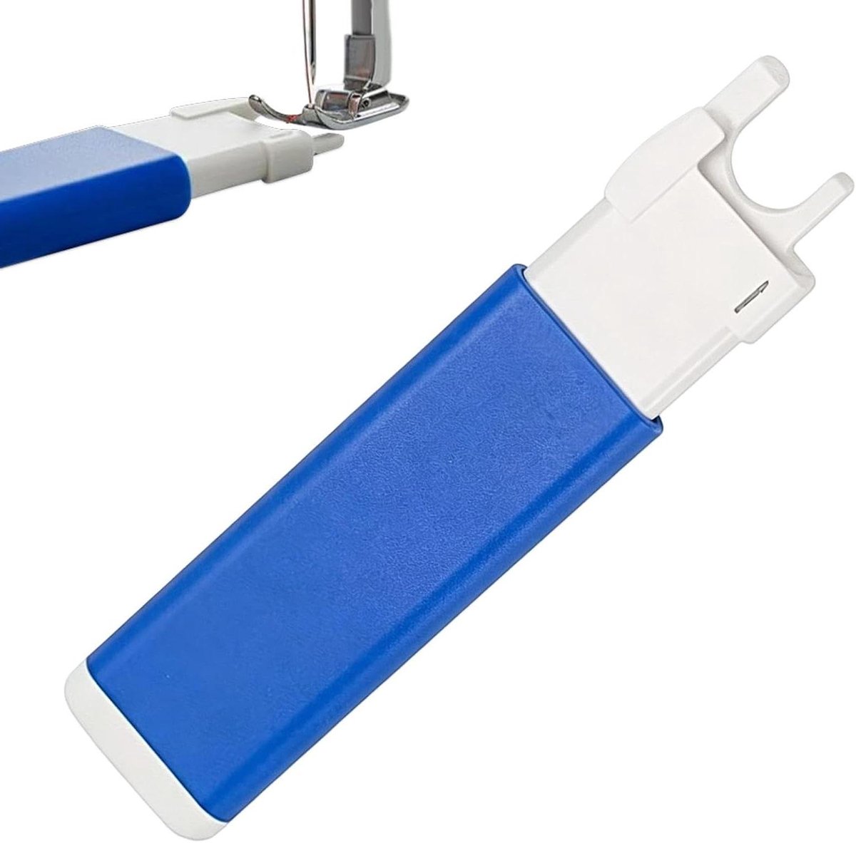 Naaldinrijger Naaimachine - Inrijghulpmiddel Draad - Handwerk Hobby - Precisie Aligneerhulp - Compact Lichtgewicht - Blauw