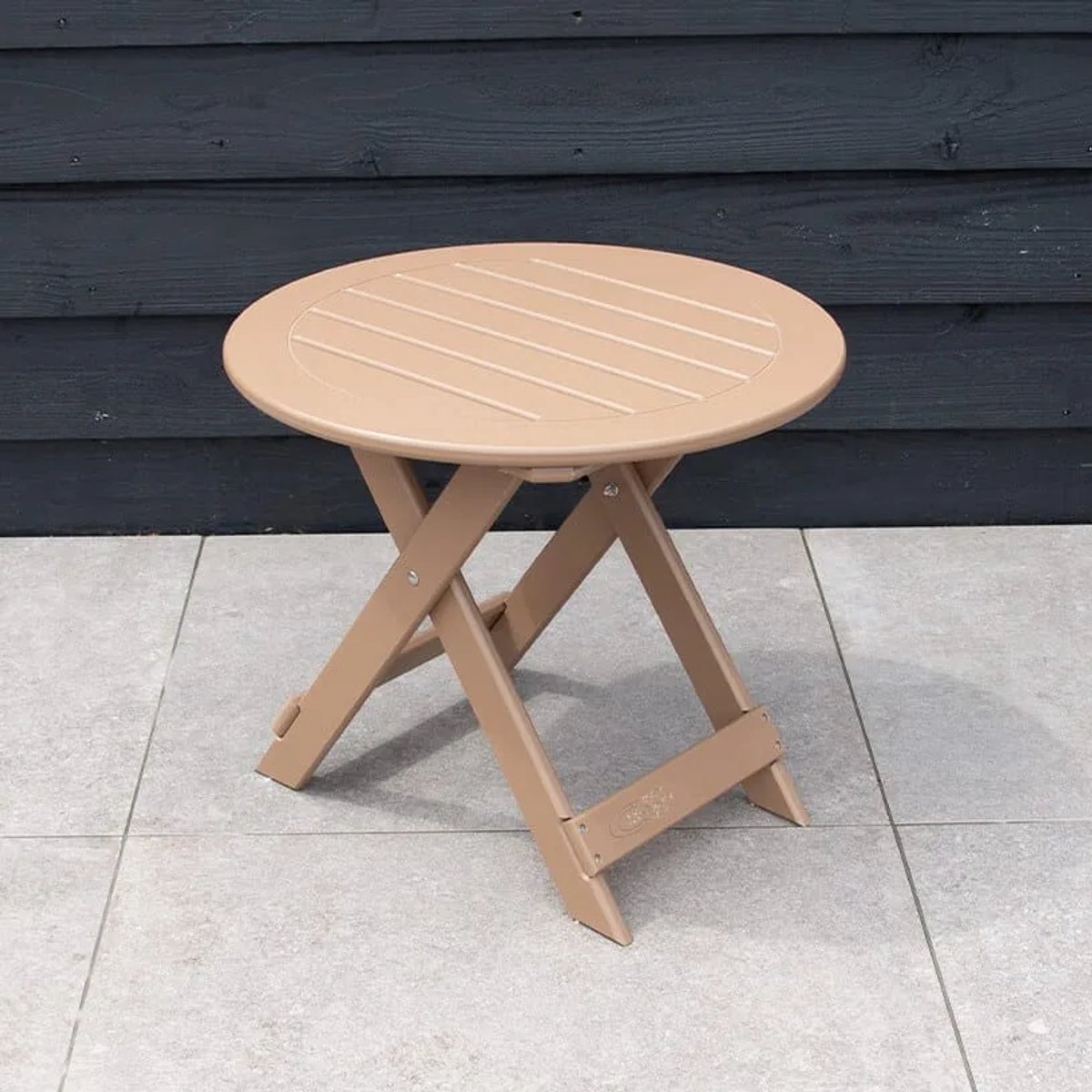 Originele Adirondack Bijzettafel | Kunststof | Lichtbruin | Side Table | Binnen 2-5 werkdagen geleverd | 10 jaar garantie | Canada Comfy Chair