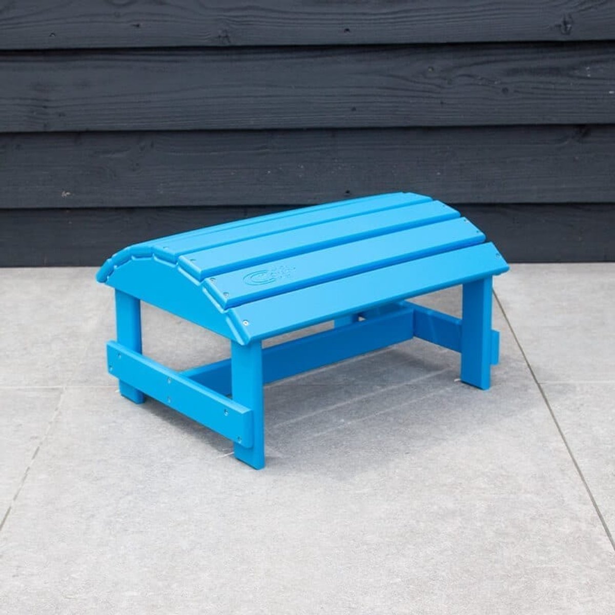 Originele Adirondack Voetenbank | Kunststof | Lichtblauw | Foot-Stool | Binnen 2-5 werkdagen geleverd | 10 jaar garantie | Canada Comfy Chair