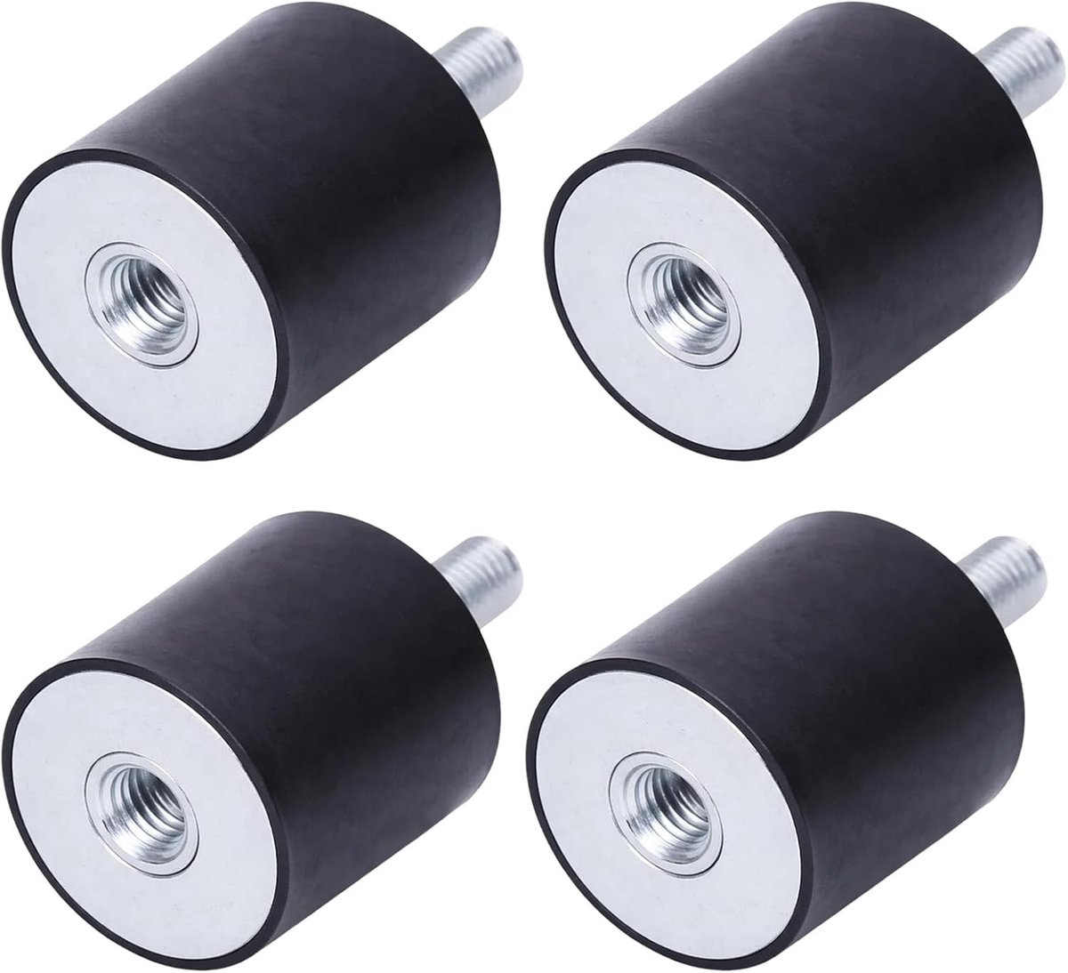 4 Stuks M6 Rubber Buffer Vibration Damper voor Auto, Boot en Compressoren - Geluidsdempers en Trillingsisolatie
