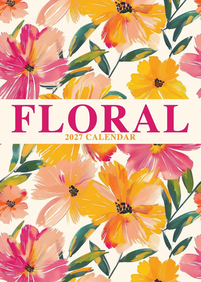Bloemen A3 Kalender 2027