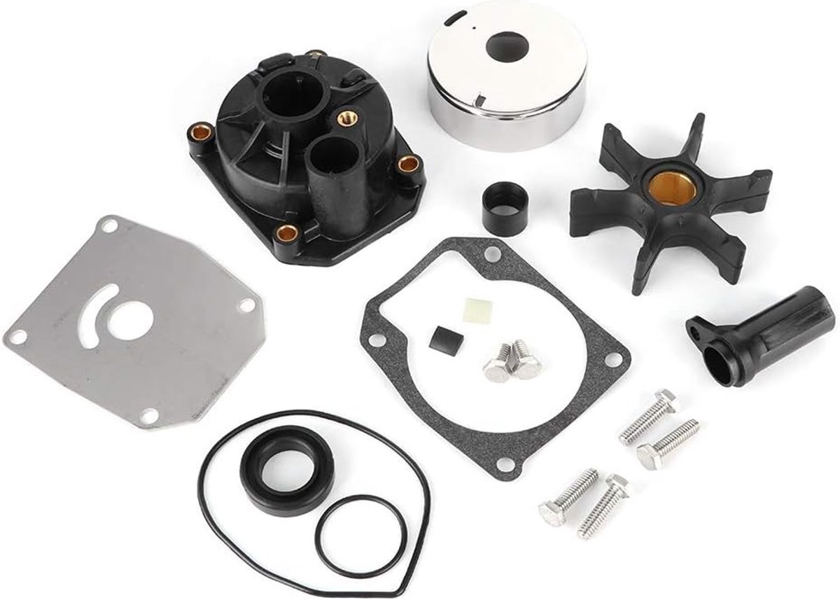 Reparatieset voor Impeller Geschikt voor Johnson 60 65 70 - Neopreen Impeller, Eenvoudige Installatie, Betrouwbare Kwaliteit, Inclusief Onderdelen 432955, 65 70 75