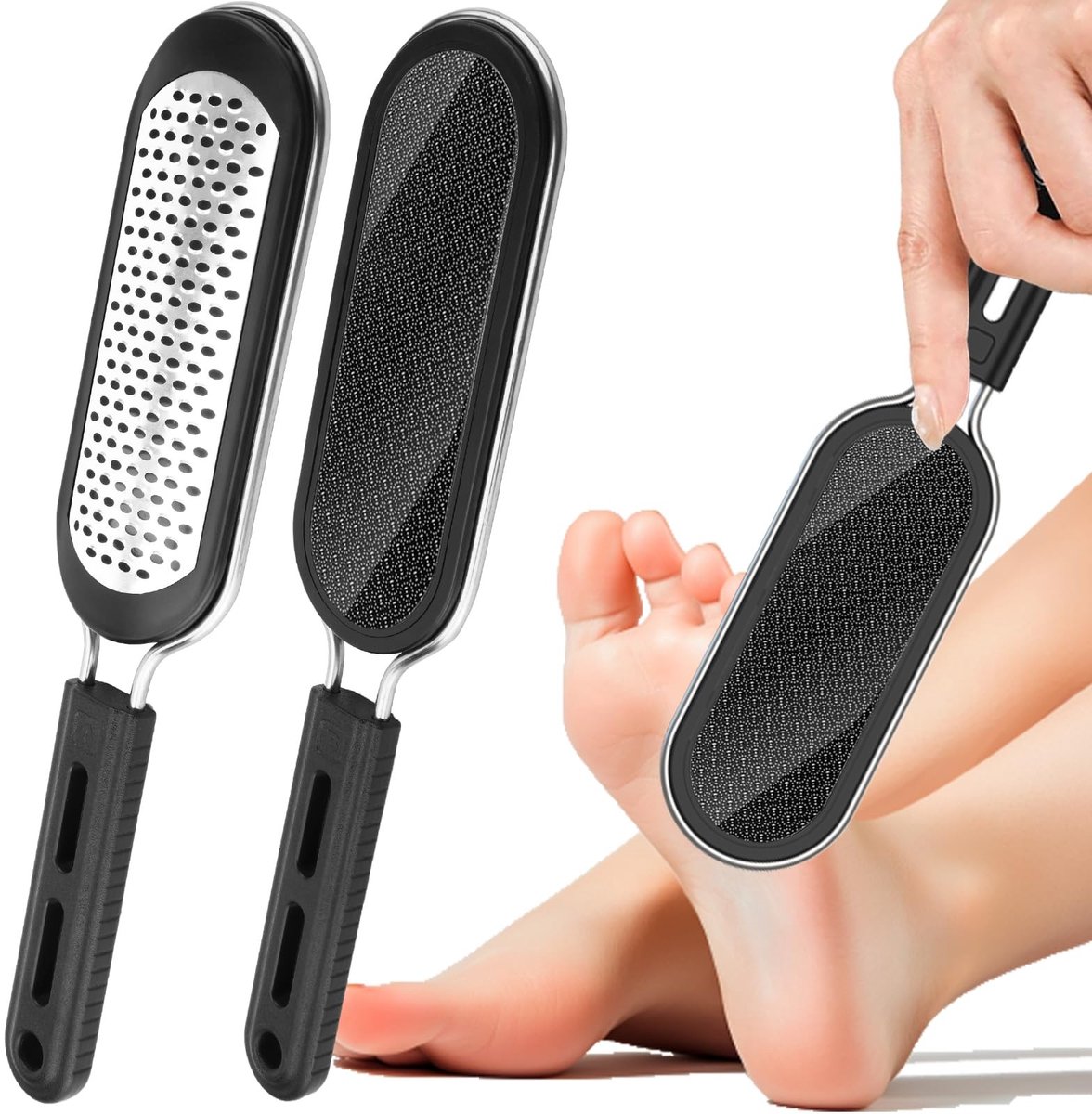 Elzusha - Dubbelzijdige Voetvijl voor Professionele Pedicure