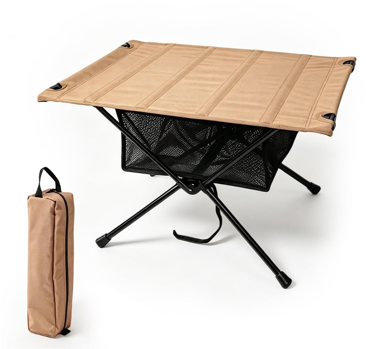 Elzusha - Opvouwbare Campingtafel met Draagtas en Net