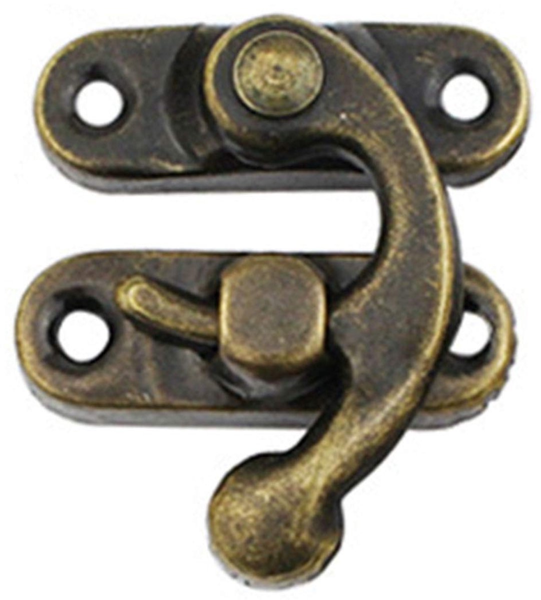 Elzusha - Set van 20 Antieke Latch Haken in Vintage Stijl