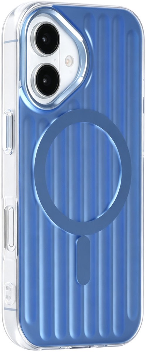 TUNIQ telefoonhoesje voor Apple iPhone 17 - luggage IMD MagSafe - Blauw