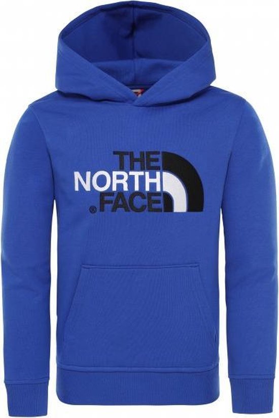 The North Face Drew Peak sweater jongens blauw/zwart " | bol.com