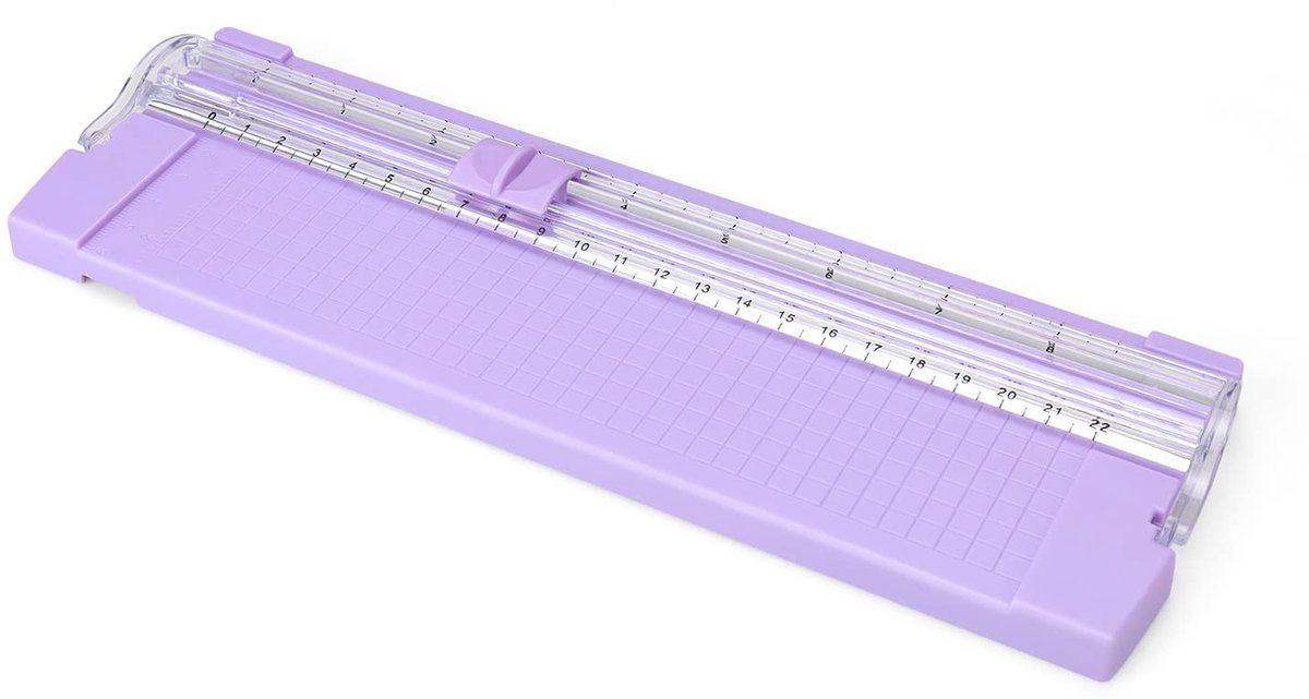 Elzusha - A4 Papier Snijmachine met Vervangbare Mesjes voor Creatieve Projecten