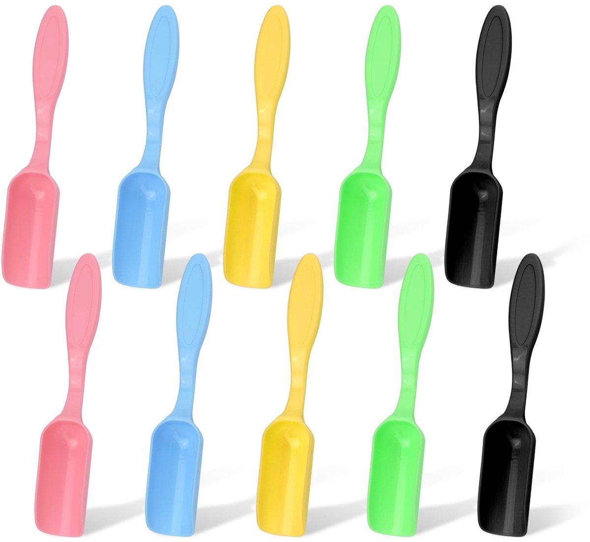 Elzusha - 10 Stuks Mini Tuinscheplepels voor Tuinieren
