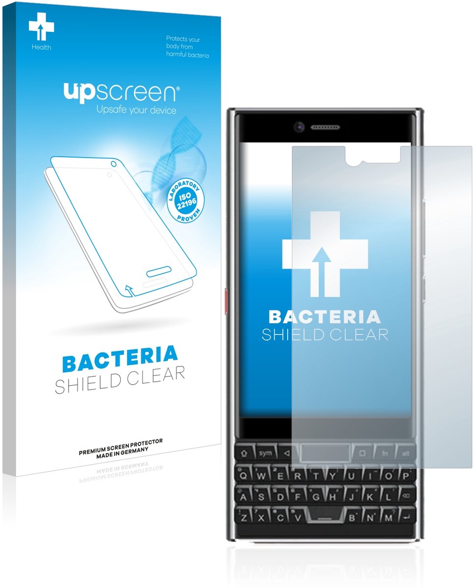 upscreen - Screenprotector voor Unihertz Titan Slim - Folie Beschermfolie transparant antibacterieel