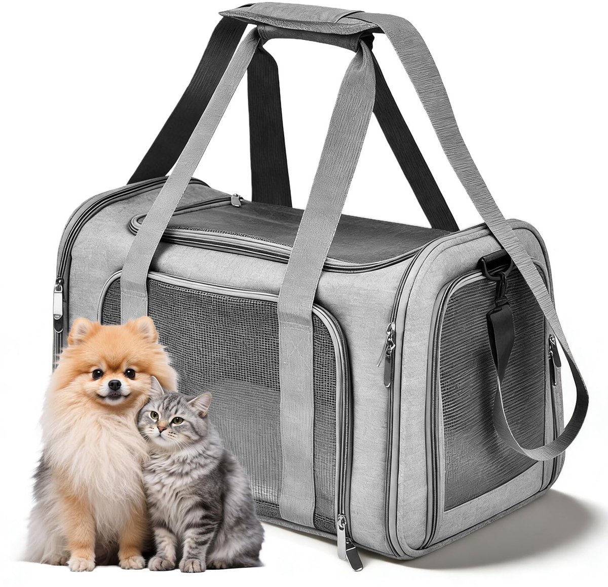 Elzusha - Opvouwbare Transporttas voor Katten en Honden