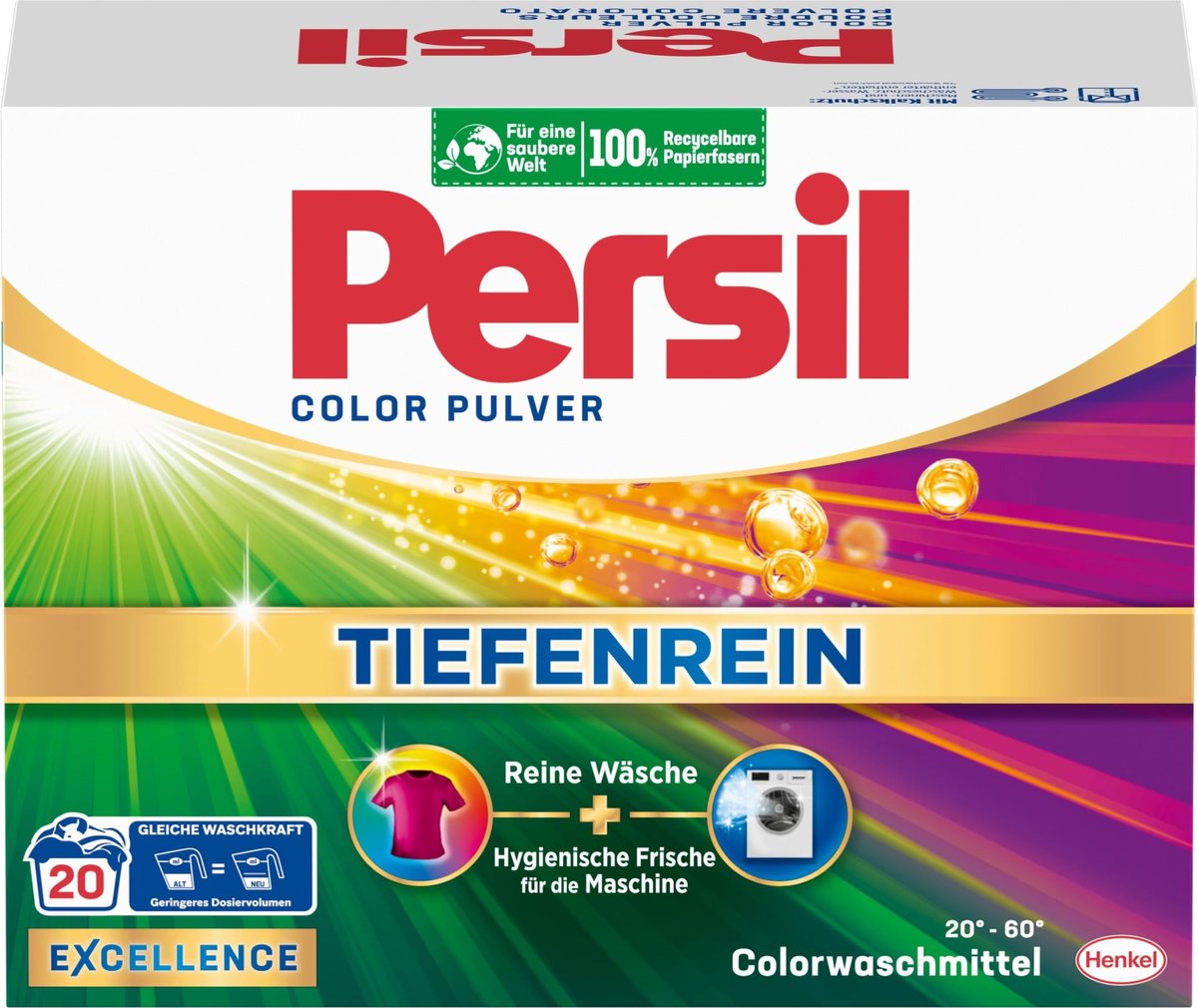 Elzusha - Waspoeder Color 1,26kg voor Heldere Kleuren