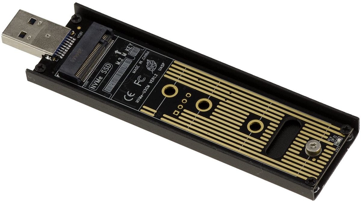 Elzusha - USB 3.0 Adapter voor M.2 NGFF PCIe NVMe SSD