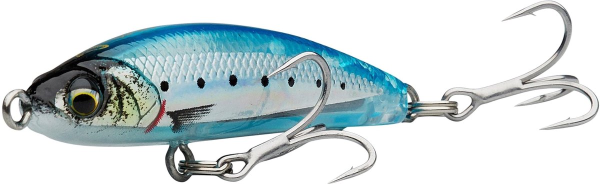 Elzusha - Salt Gravity Pencil Lure, 50mm, Ghost Sardine