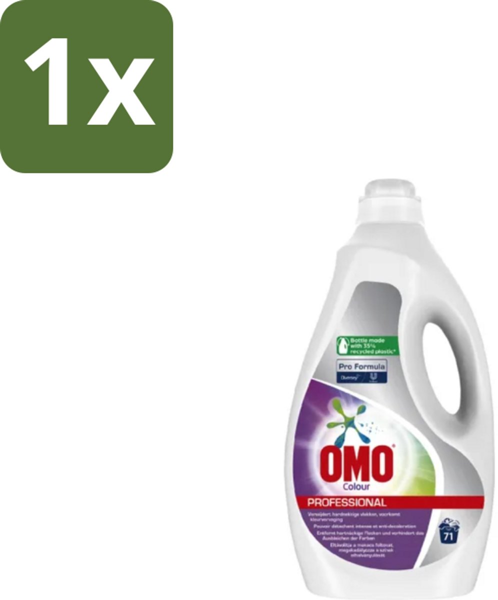 Omo Professional – Vloeibaar Wasmiddel – Color – 71 Wasbeurten – Pro Formula – 5 L - 1 stuk
