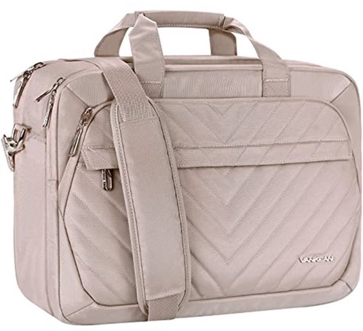 17 inch laptop tas voor dames en heren - Moderne en waterafstotende aktetas