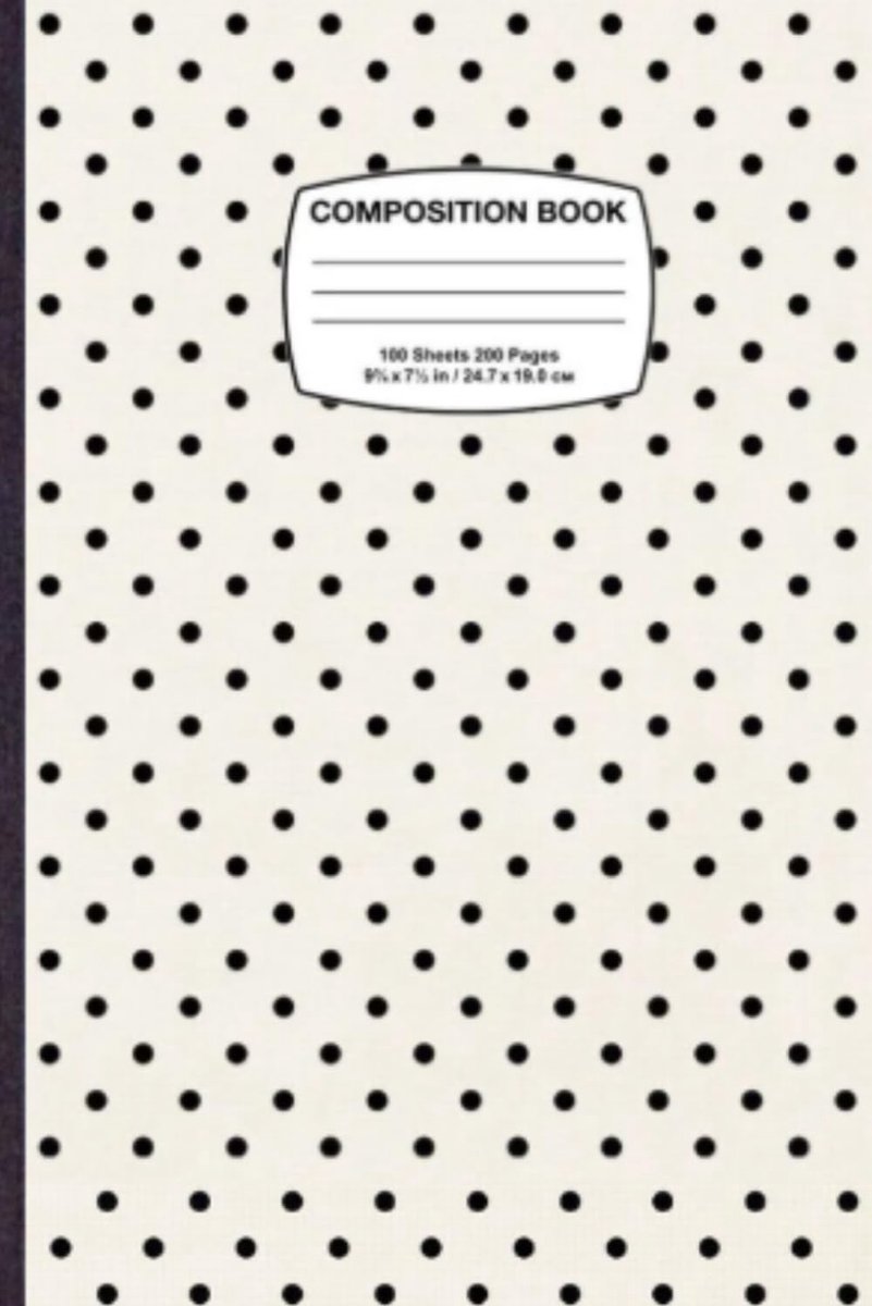 Polka Dot Notebook: Aesthetic Journal for Writing, School Notes, Planning & Daily Use - ShopVlot