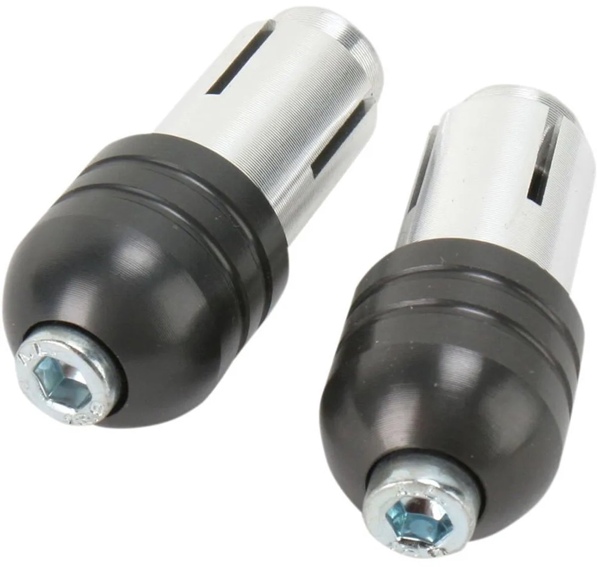 Renthal Road Stuurgewichten Zwart,Zilver 22.2 mm