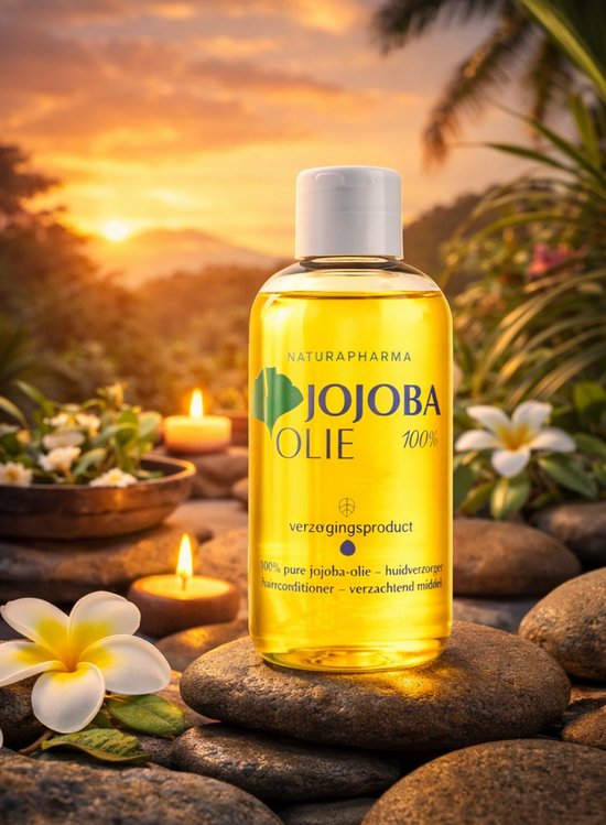 Naturapharma Pure Jojoba Olie - 250ML met fliptop-dop - set van 2 Stuks TOTAAL 500 ML van Merkloos — afbeelding 3
