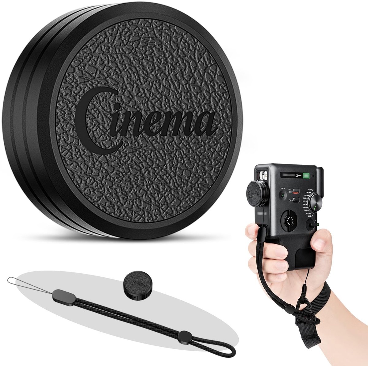 Elzusha - Lenskap voor Fujifilm Insta Mini EVO Cinema Retro Leer