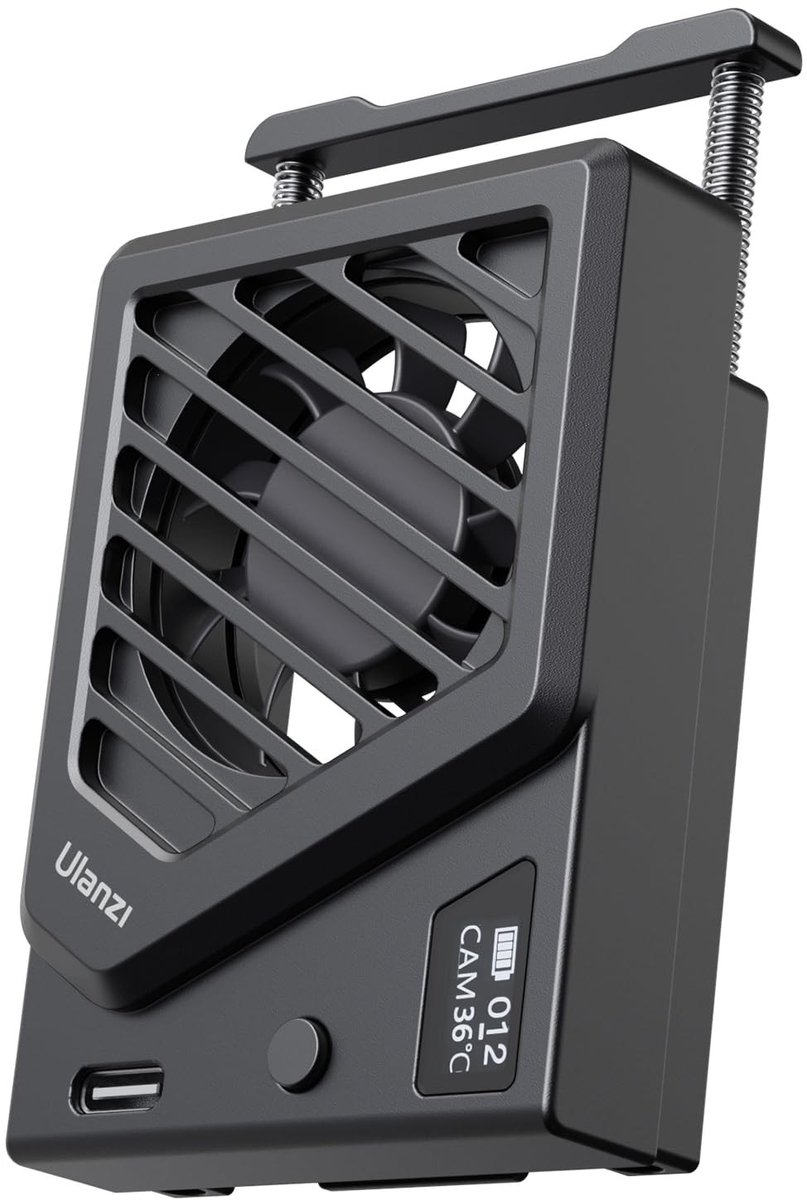 Elzusha - Professionele Camera Ventilator voor Koeling