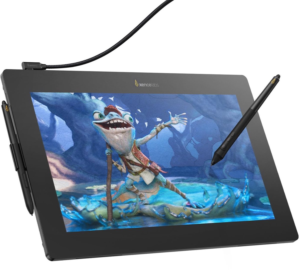 Elzusha - 4K OLED Tekentablet met 16 Inch Scherm