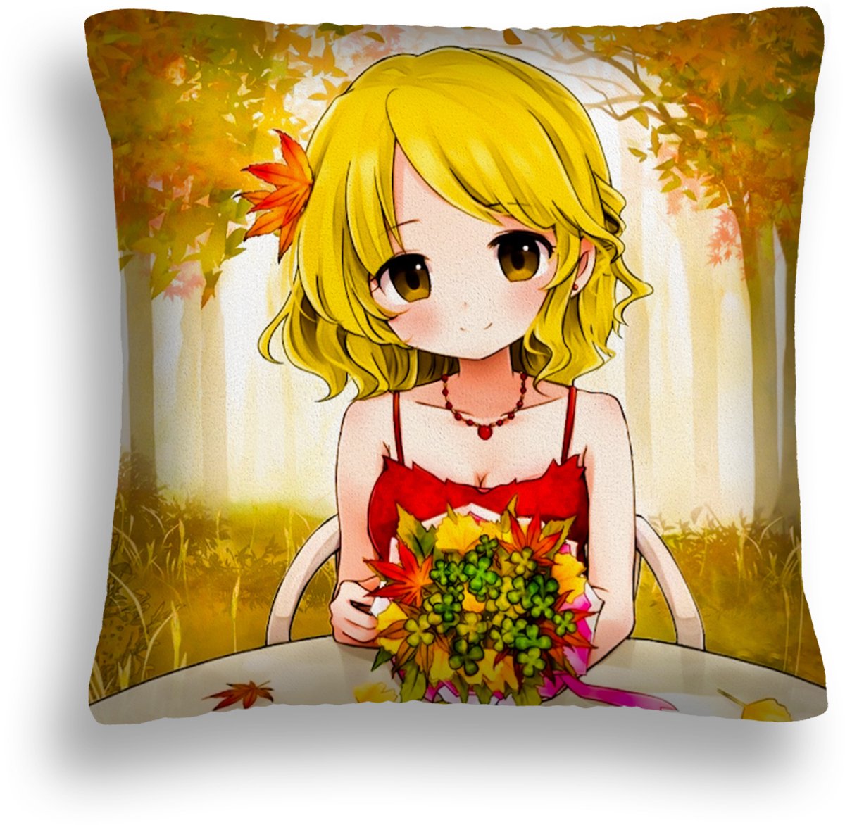 Anime Manga Decoratieve Kussen 40x40cm - Herfst Bruid