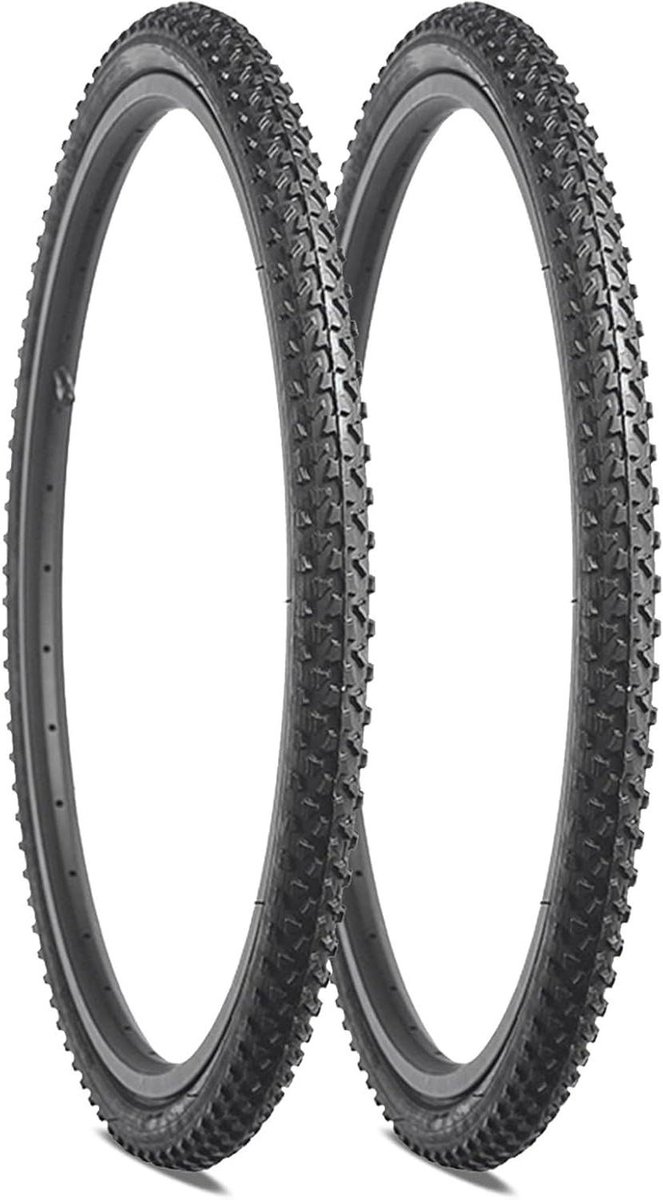 Fietsbanden Set - Lekbestendige Banden - All-Terrain Fietsen - Doorprik Beveiligd - Diverse Maten - Zwart