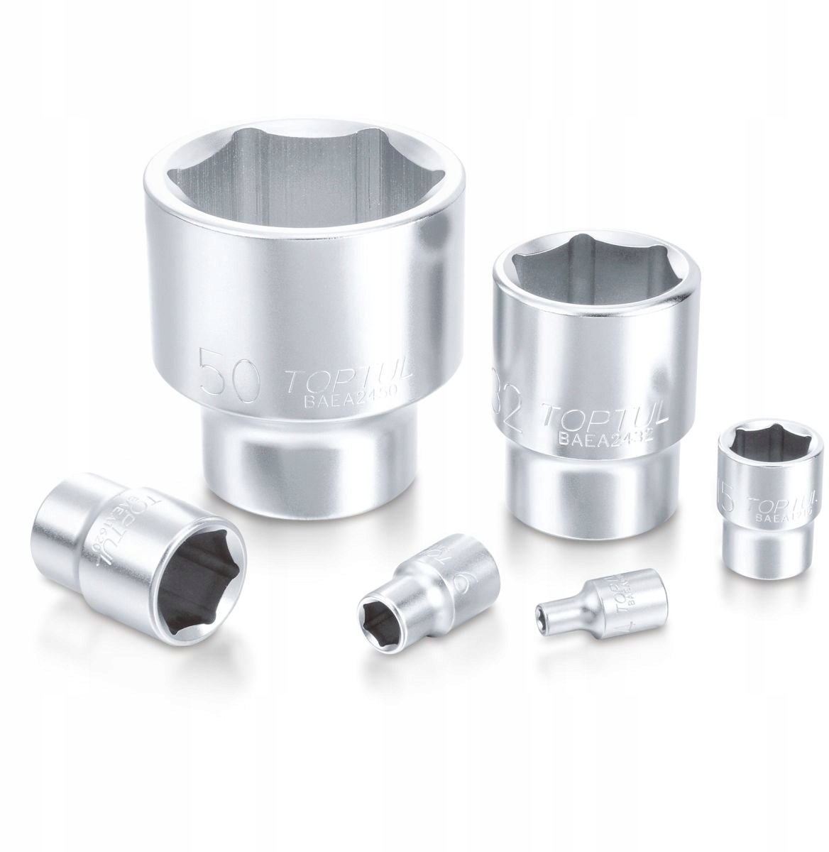 Toptul Dop Bit Dop 8mm 1/2" Cr-V BAEA0804