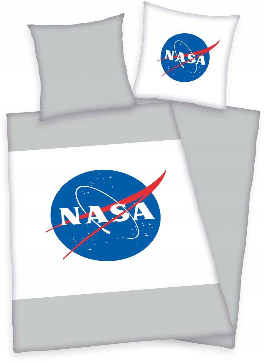 NASA Ruimte Kinderbeddengo 140x200 cm Katoen