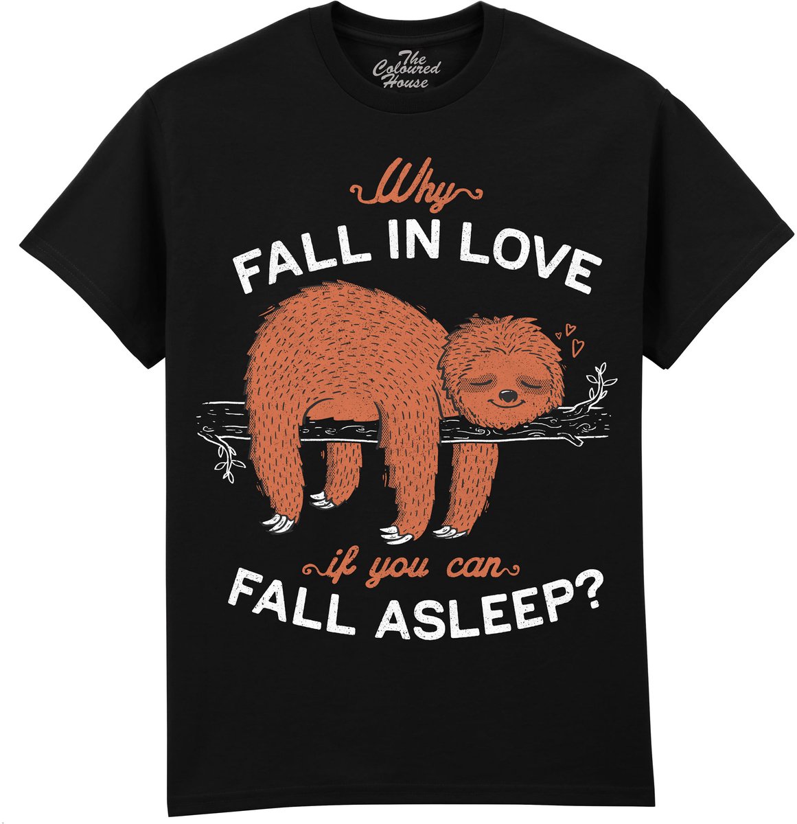 Luiaard Fall A Sleep The Coloured House T-shirt XXL