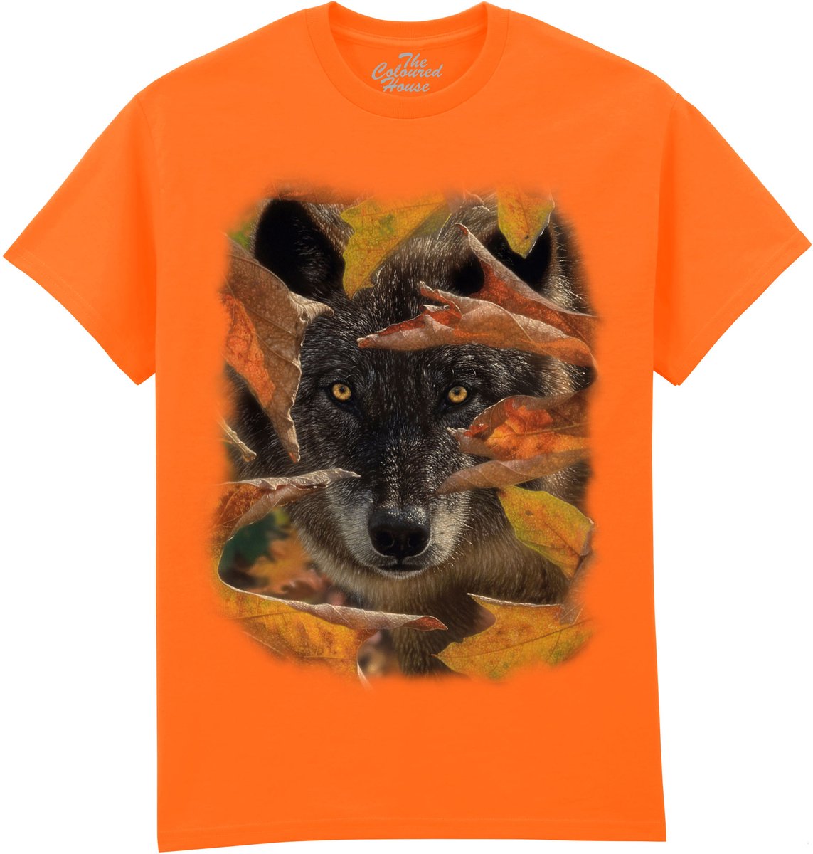 Autumn Black Wolf The Coloured House T-shirt M
