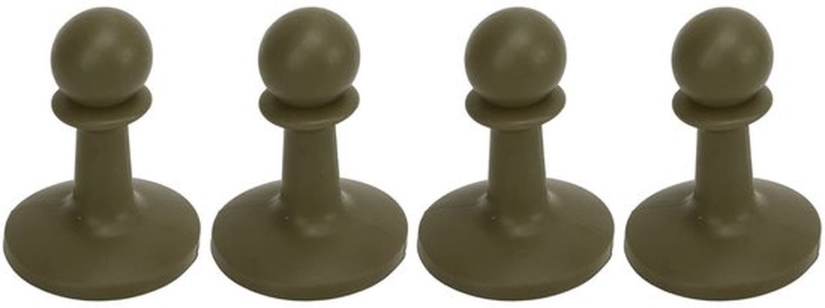 Tentstokken Bliksem Proof - 4 Stuks - Ondersteuning Luifel - Sterke Stabiliteit - Antivervorming - Ideaal voor Camping - Luifelstokken