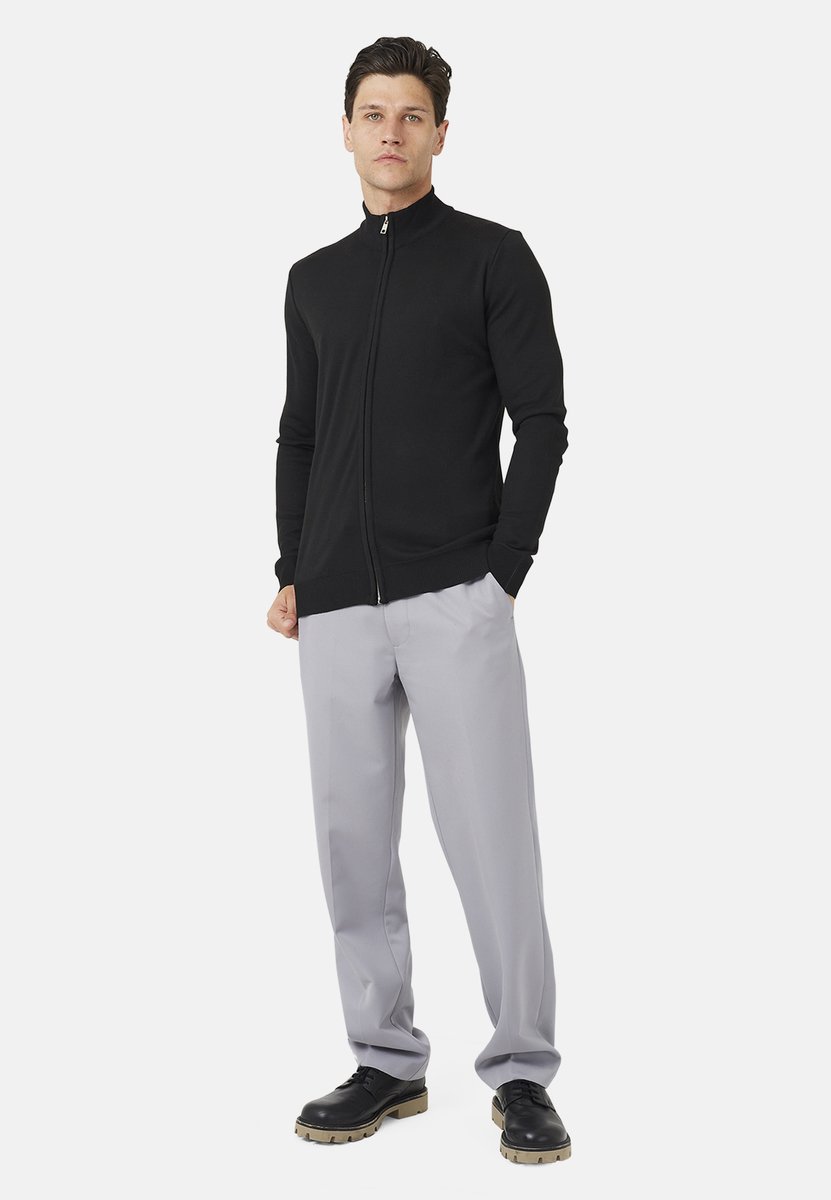 Brave Soul - Vest - Polyester - Mannen - Maat L - zwart