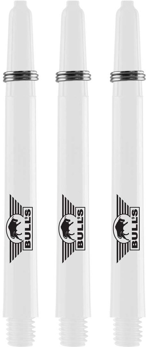 Bulls Nylon 5Sets DartShafts - Wit - Medium - (5 Sets) van Bull's — afbeelding 3