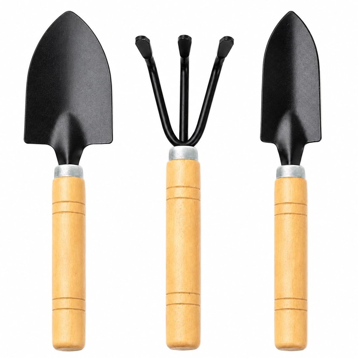 Solidchoice - Driedelige Mini Tuingereedschapset voor Perfecte Plantverzorging