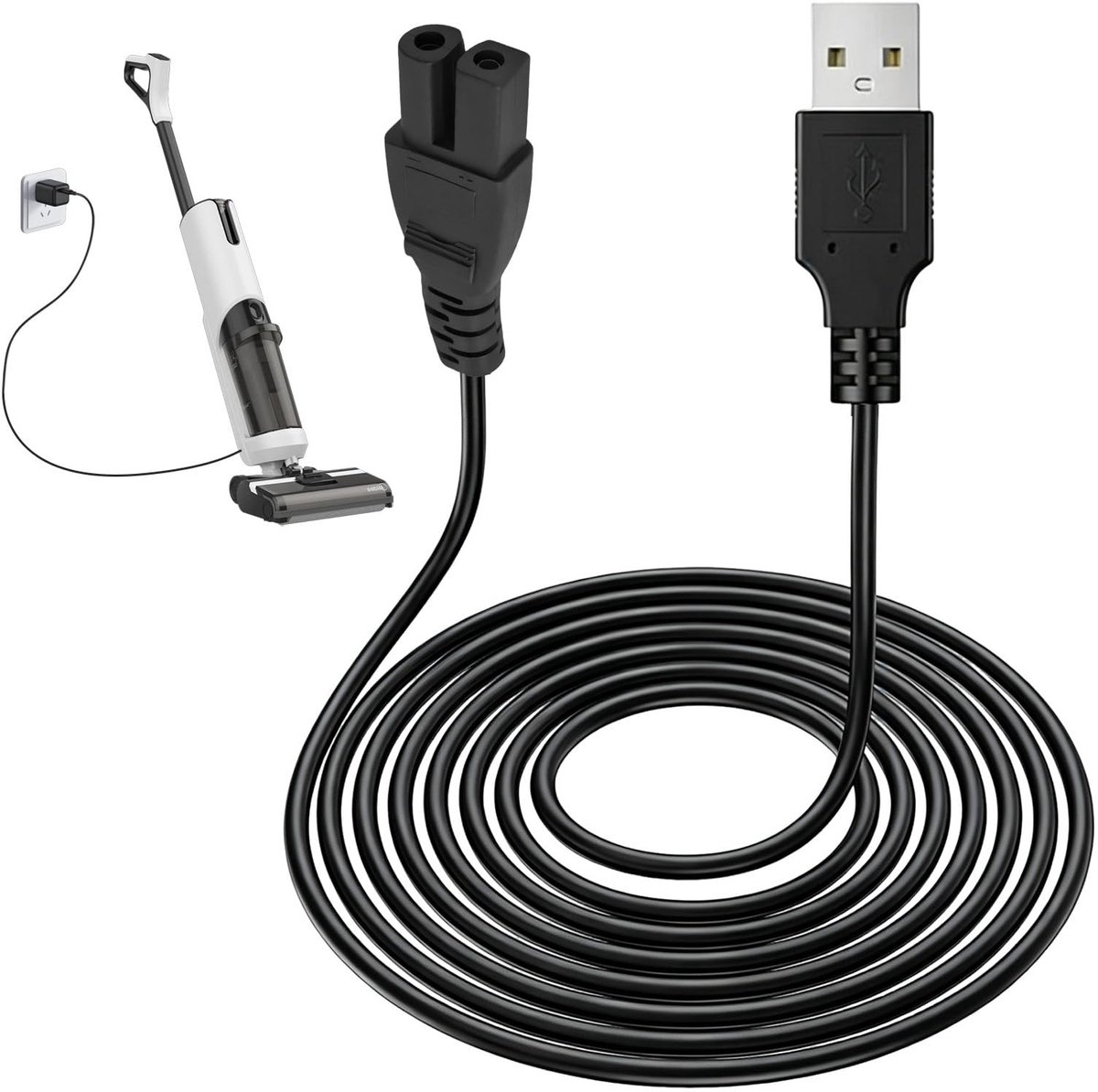 Solidchoice - USB Oplader voor Draagbare Zwembadstofzuiger