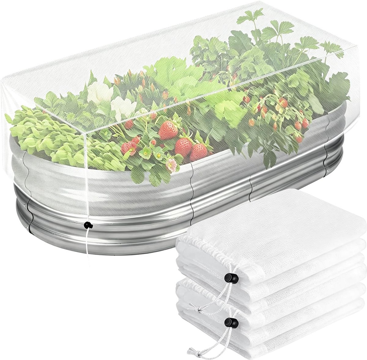 Solidchoice - Fijn Insectengaas voor Tuinbescherming