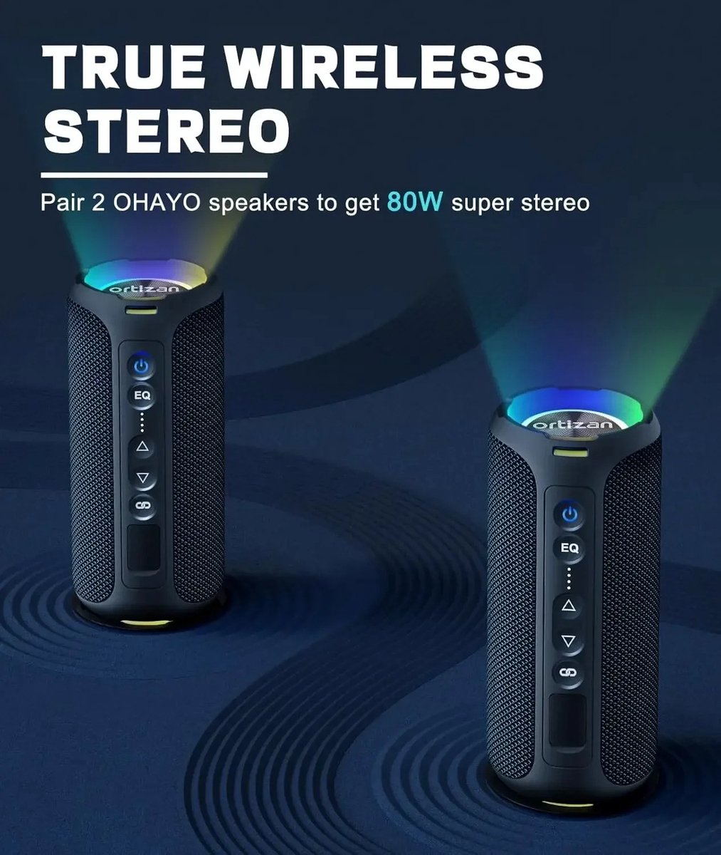 6Seven - Bluetooth speaker - Bluetooth speaker draadloos - Muziek box - Muziek box bluetooth - Waterbestendig - Draagbaar