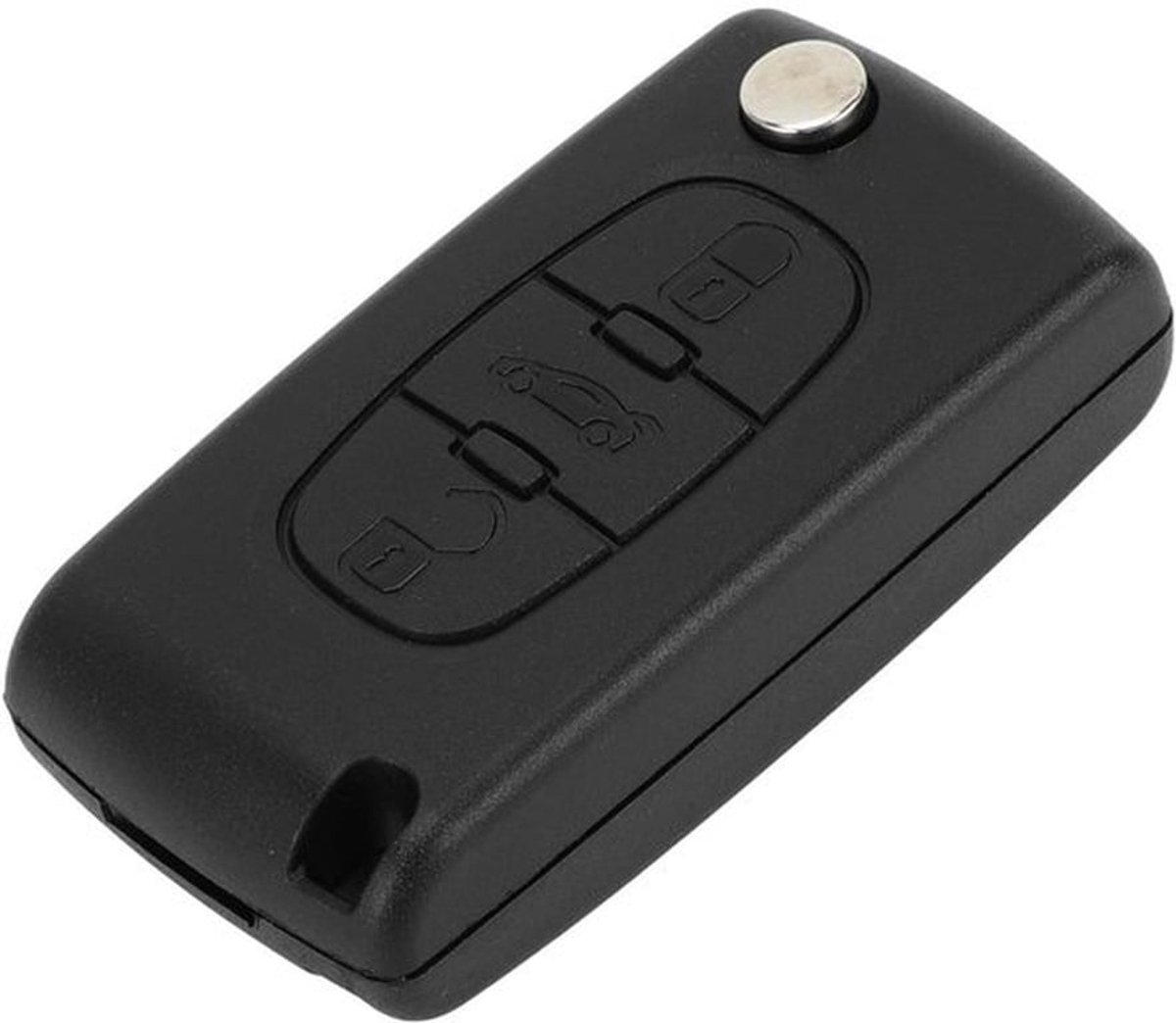 Sleutelbehuizing voor Keyless Entry met 3 Knoppen voor Vervanging