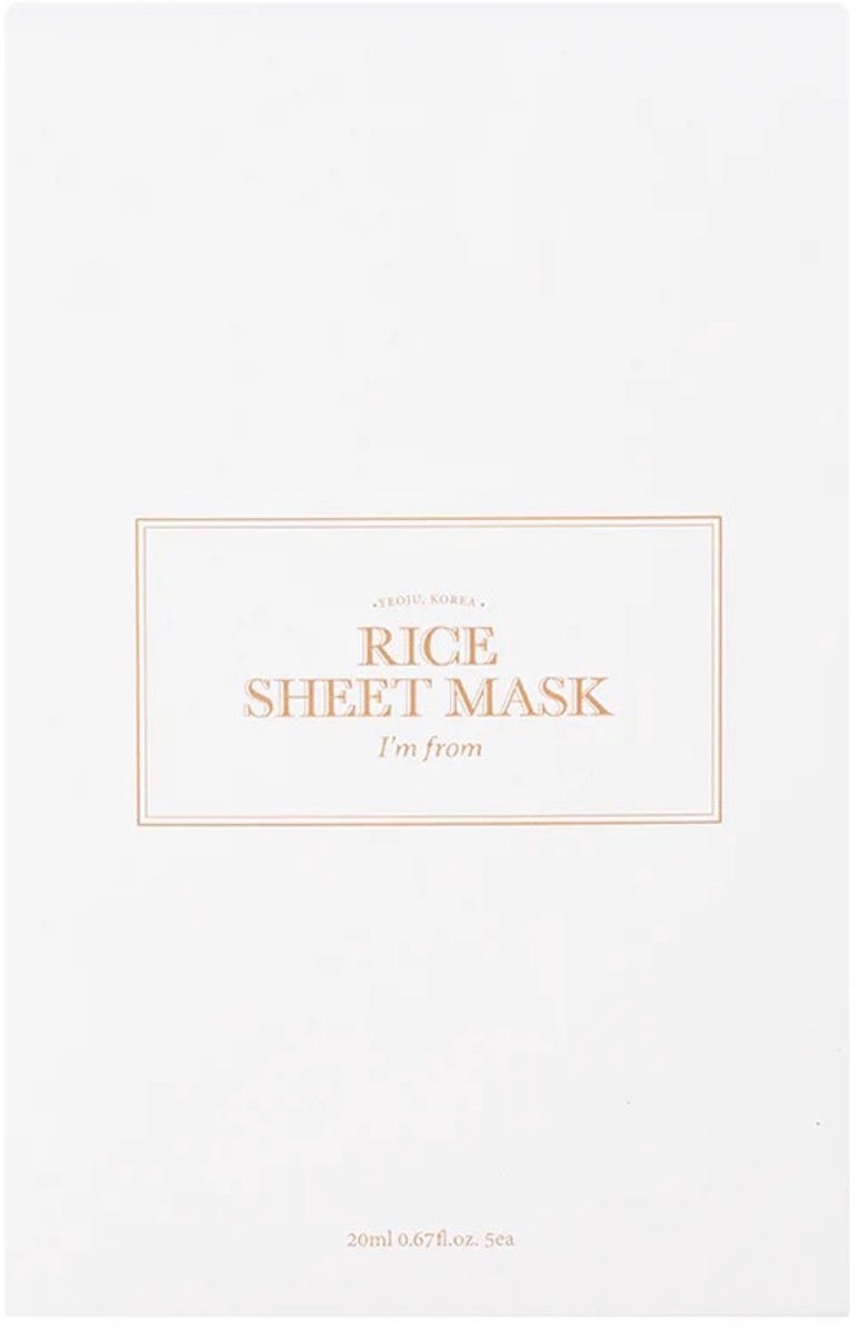 Rice Sheet Mask