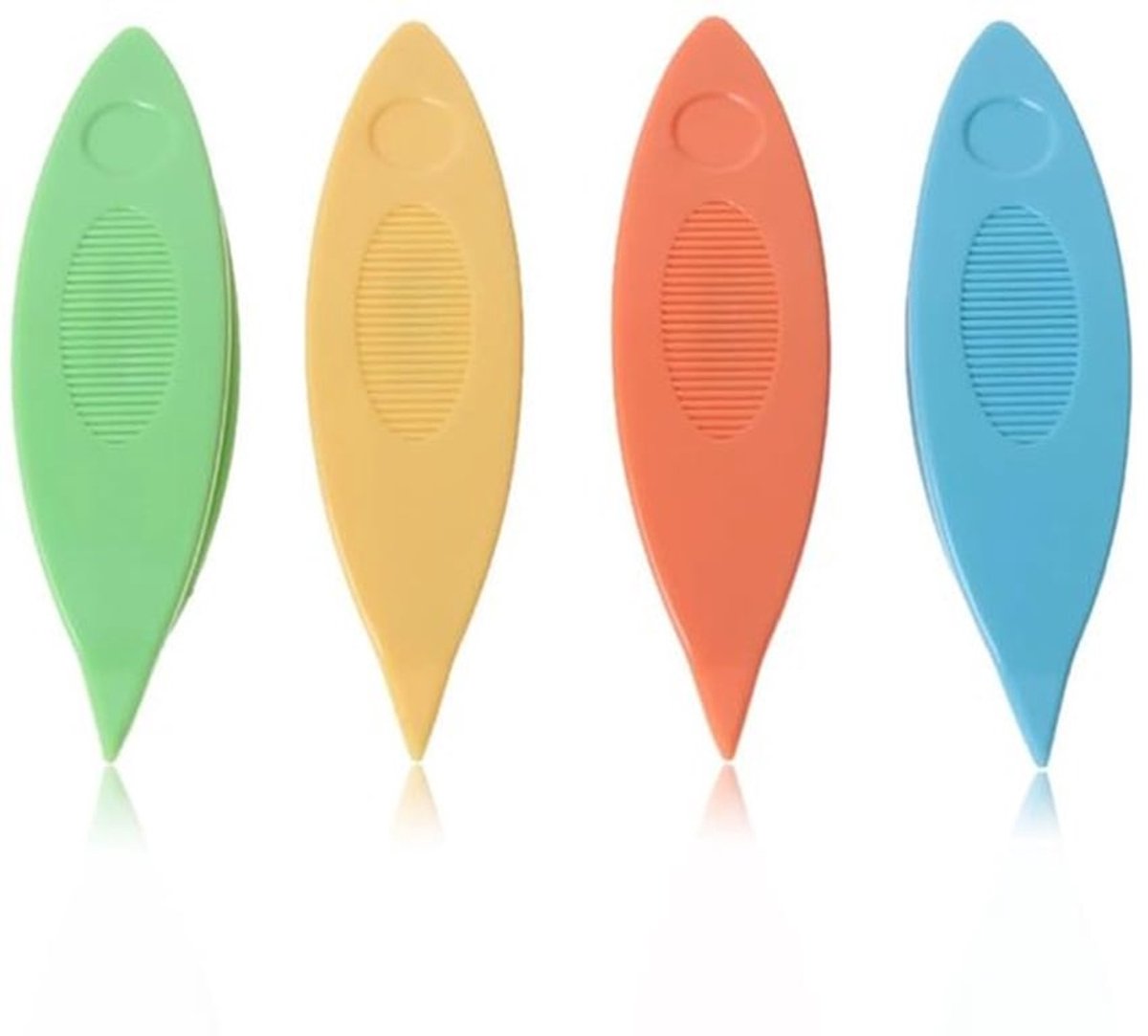 Shuttles Set van 4 - Kleurrijke Handgereedschap - Duurzaam Kunststof - Ideaal voor Doe-Het-Zelf - Fijne Details - Perfect voor Beginners - Naaigereedschap