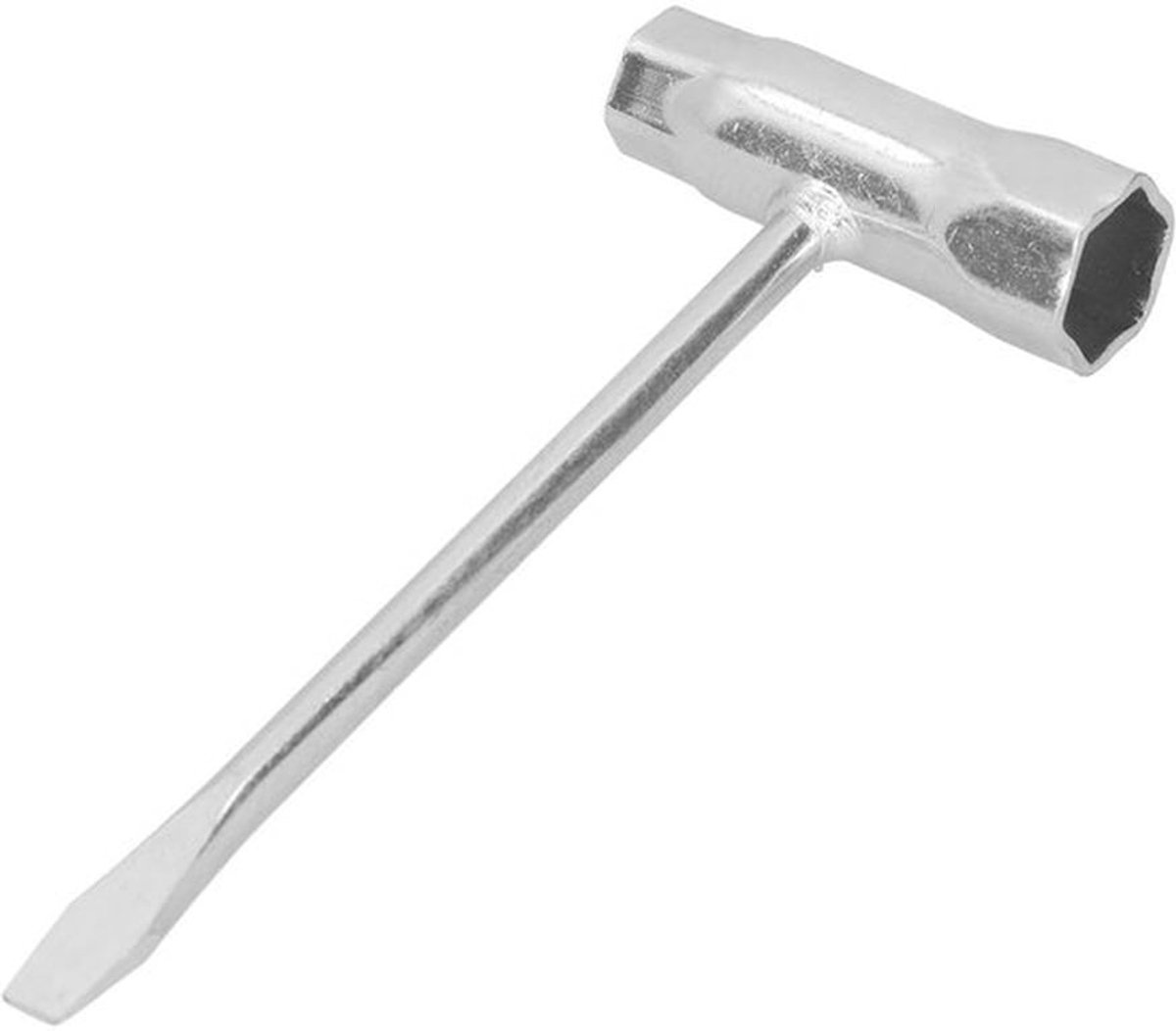 T-Wrench Multifunctioneel - 2 Stuks - Carbon Staal - Tuin Gereedschap - Verstelbare Lengte - Geschikt voor Kettingzagen - Tuinsleutel