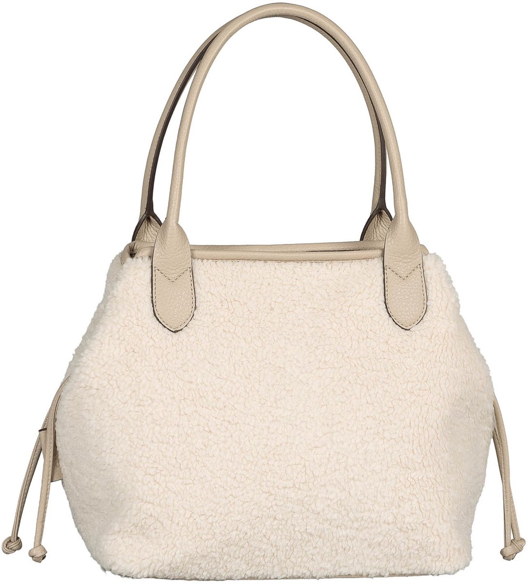 Gabor schoudertas Granada Fur Zip Shopper Mixed Beige