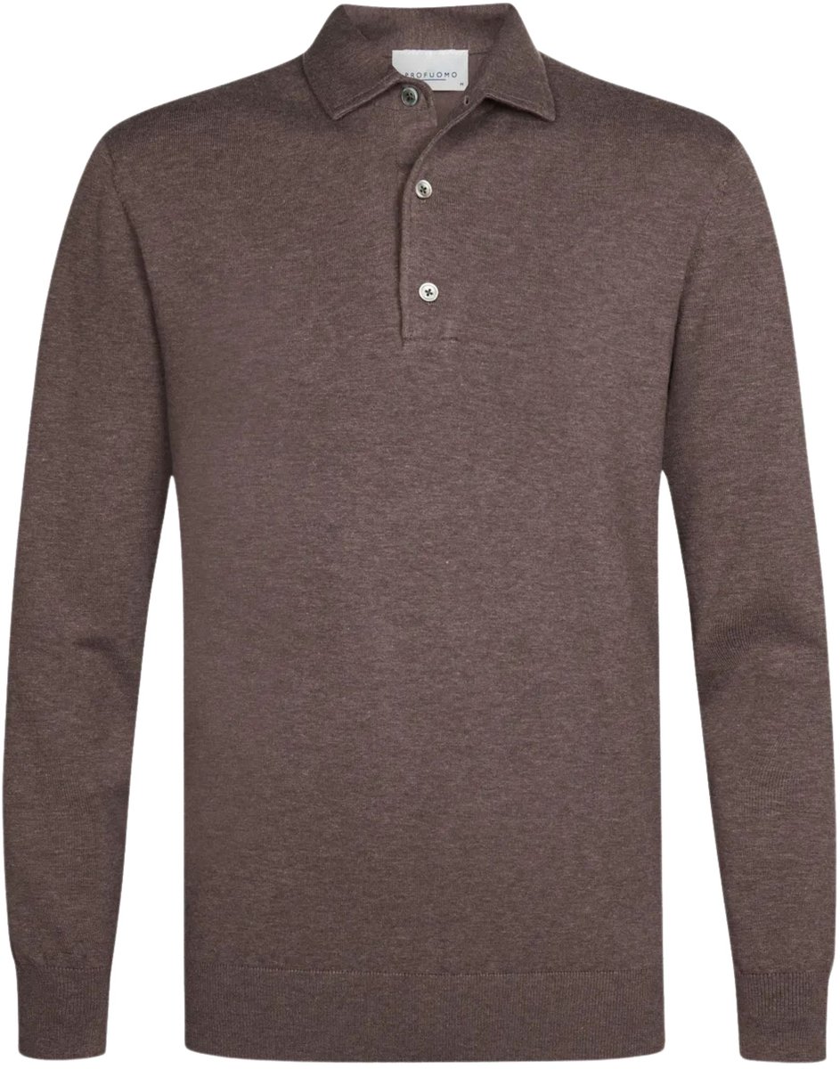 Profuomo - Shirt aubergine Profuomo Polo One Piece Polos Aubergine Ppxj30003
